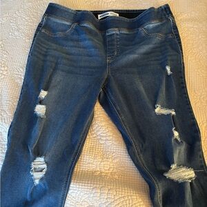 Old Navy Rockstar Super Skinny Jeggings Mid Rise